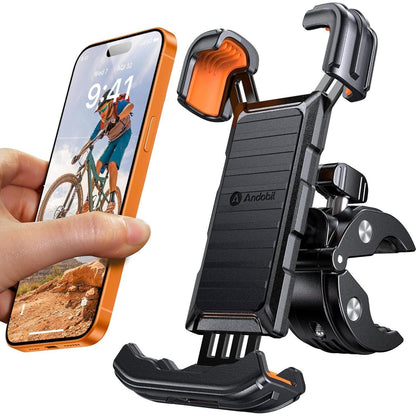 Andobil 2024 Fahrrad Handyhalterung 165 km/h Stoßfest Universal 360° Halter