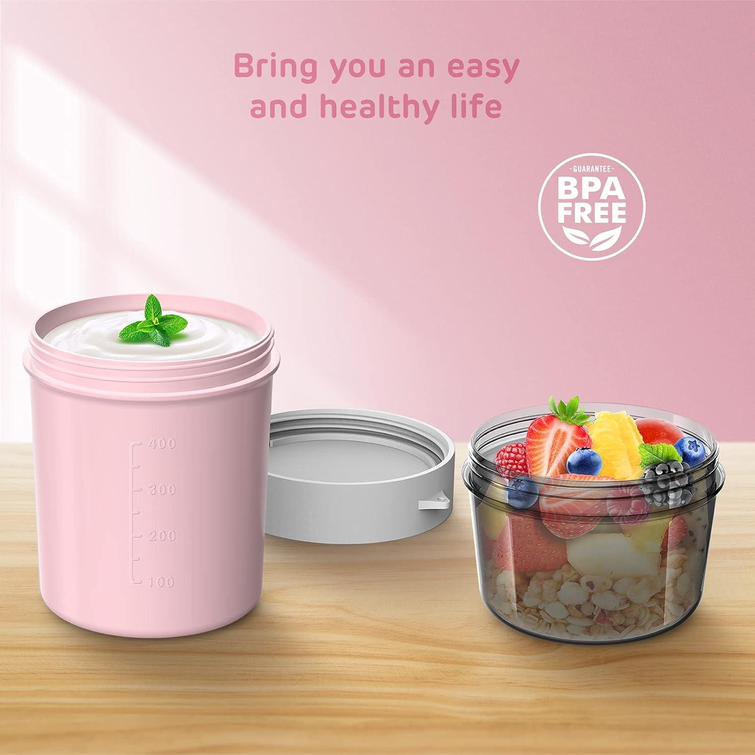 Müslibecher To go Becher 560ml+310ml BPA-frei