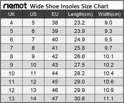 Memory Foam Einlegesohlen für Schuhe Sneaker Stiefel Gr.36-47