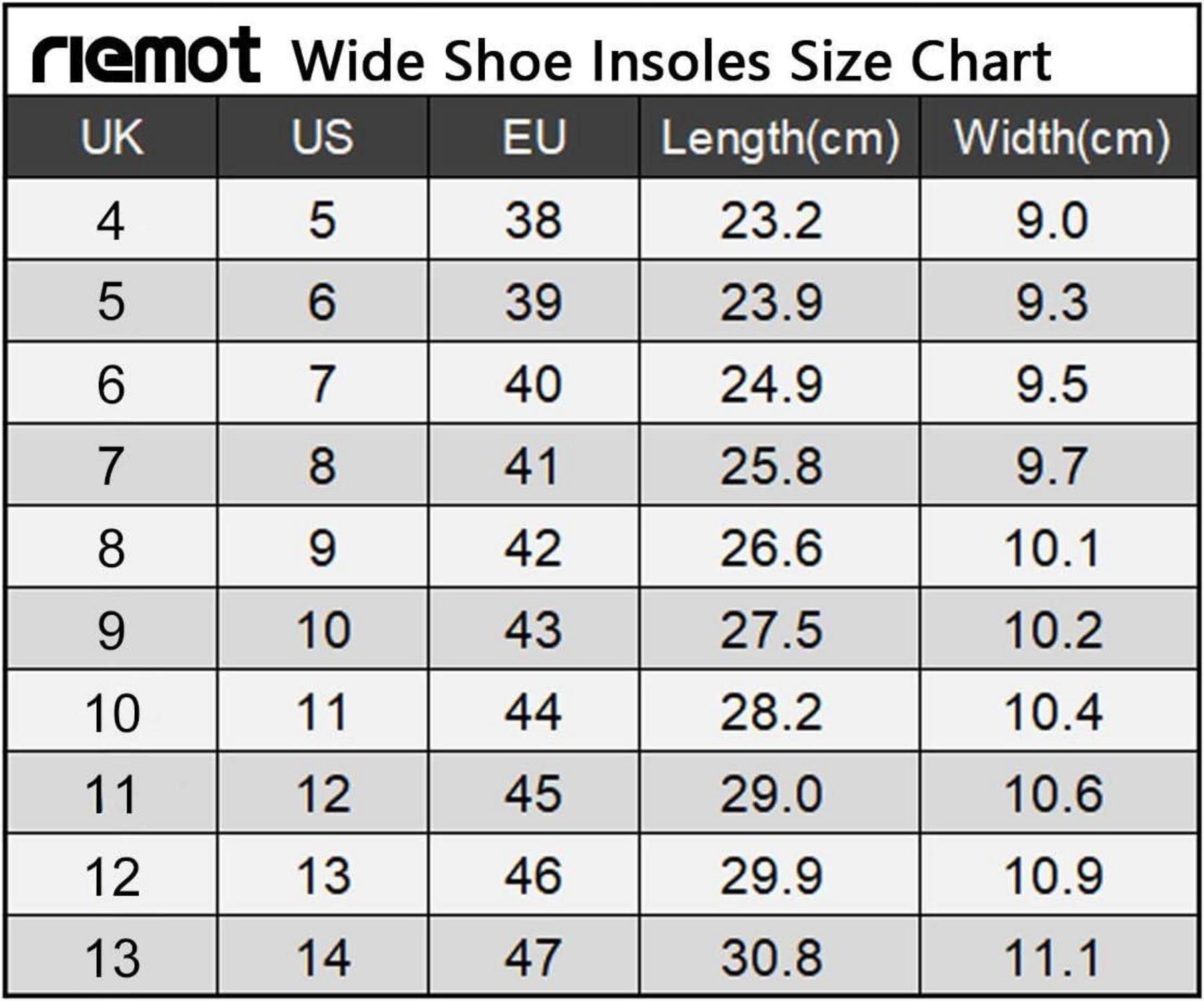 Memory Foam Einlegesohlen für Schuhe Sneaker Stiefel Gr.36-47