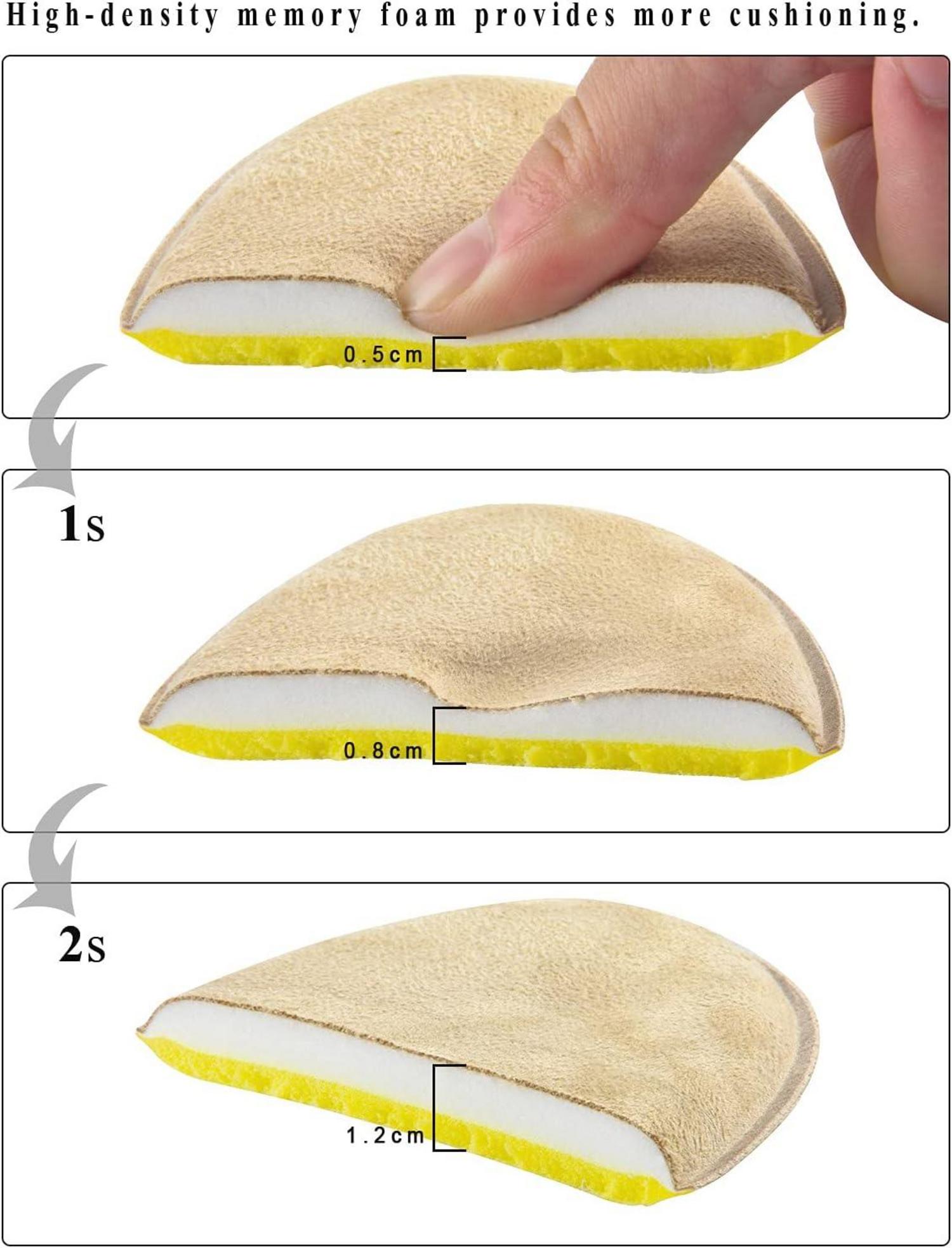 Memory Foam Einlegesohlen Weich Atmungsaktiv Gr.36-47