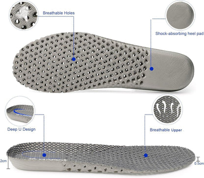 Sport Einlegesohlen für Herren Damen - Arch Support Einlagen Gr.36-47