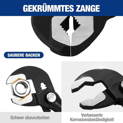 Profi Wasserpumpenzange 250mm Cr-V Stahl verstellbar