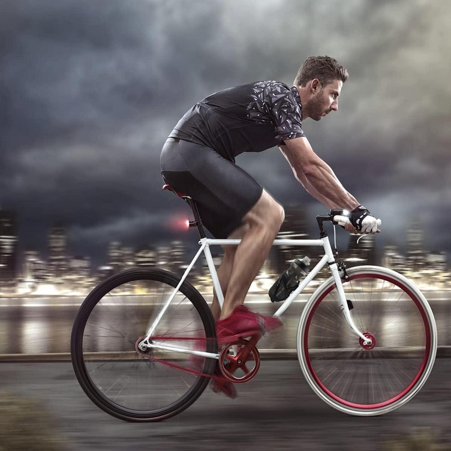 Fahrradflaschenhalter mit 21 oz Flasche, leicht, Getränkehalter für Rennrad