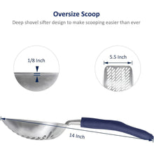 WePet Katzentoilette Sieb Aluminium Schaufel Griff Kotsieb