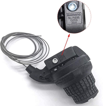 Schalthebel Revoshift SL-RS35-6R 6 Gang Umwerfer MTB Meghna