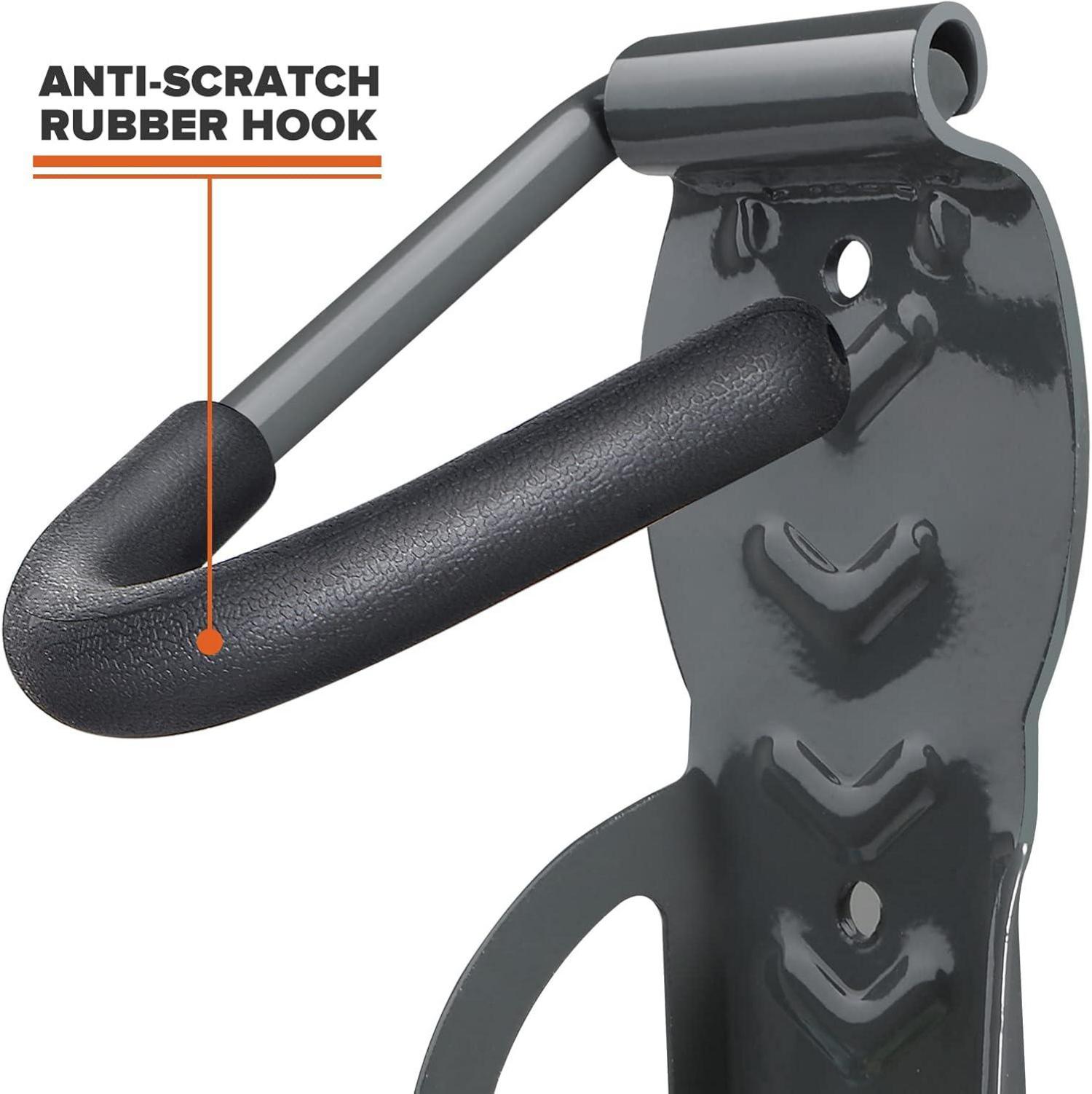 LYCAON Wand Fahrradhalter Ultimate Grey Stahl Montagematerial