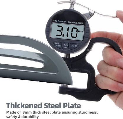 LYCAON Wand Fahrradhalterung Stahl Ultimate Grey Fahrrad Haken Wall Mount