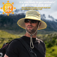 Sonnenhut Herren Fischerhut Safarihut Buschhut UV Schutz