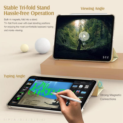 iPad Air 11 Zoll Hülle M2 2024 Schlank Schutzhülle Transparenter
