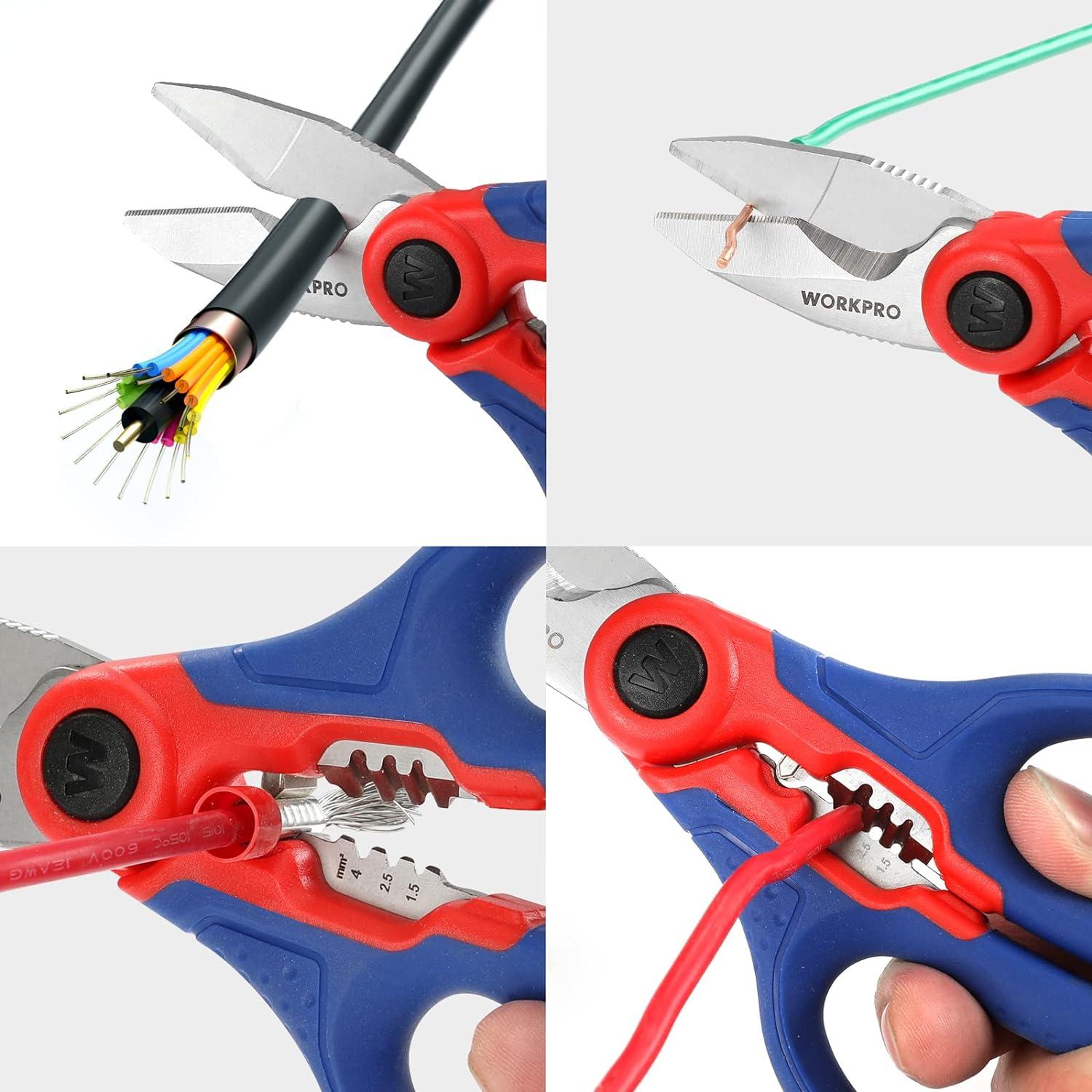 Elektrikerschere Kabelschere Universalschere