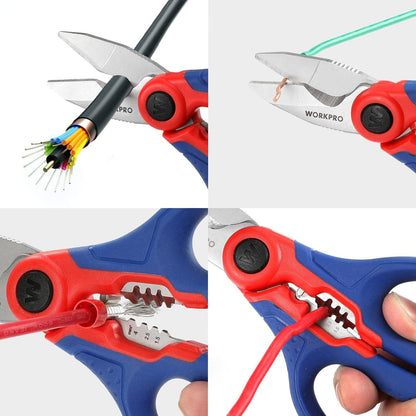 Elektrikerschere Kabelschere Universalschere