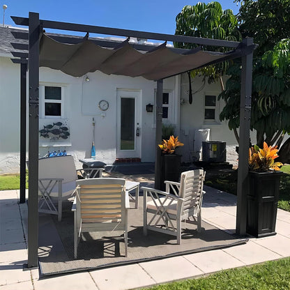 Pergola Wasserdicht Stabil Winterfest Aluminium Gartenpavillon