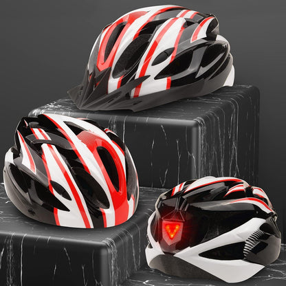 Shinmax Fahrradhelm mit Licht und