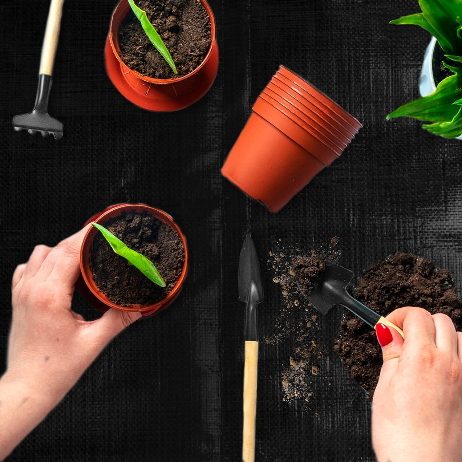Wasserdichte Pflanzmatte und Gartenarbeitsset 5-teilig