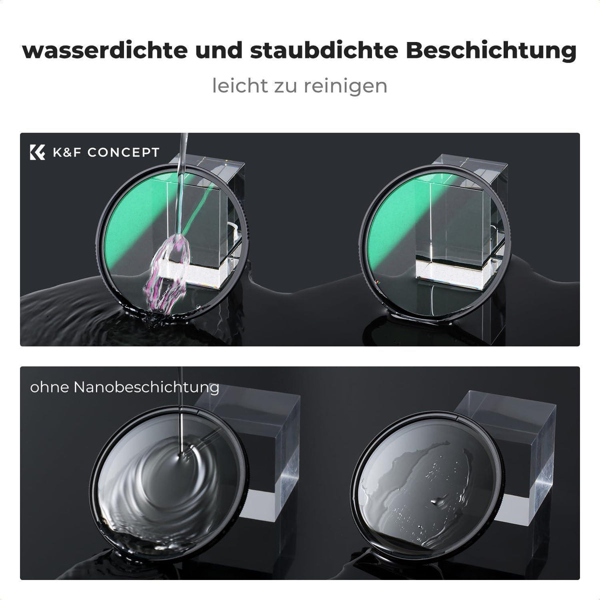 Black Mist Filter 1/8 für sanfte Haut und Filmlook
