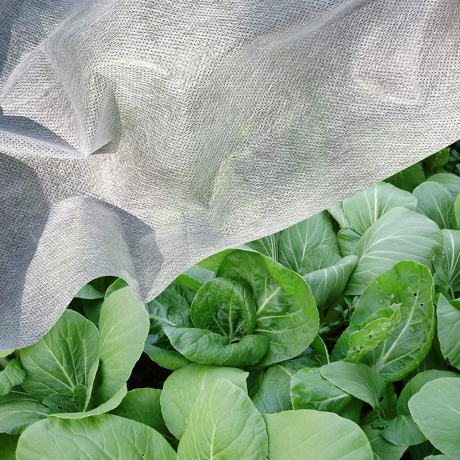 Wintervlies 1,6m x 6m für Pflanzen Frostschutz Gartenvlies atmungsaktiv