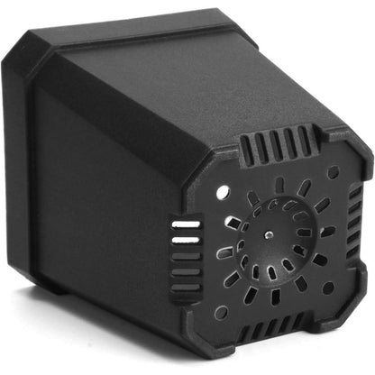 Yilyln Anzuchttöpfe 7x7x8cm Schwarz 20 Stück mit Untersetzer