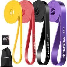 Fitnessbänder Terrabänder Resistance Bands Set 4 Stück