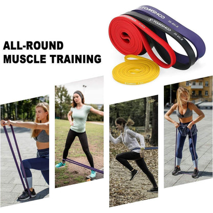 Fitnessbänder Terrabänder Resistance Bands Set 4 Stück