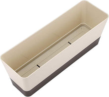 Rechteckiger Blumenkasten Kunststoff 30,5cm 3er Set für