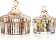 Süße Vintage-Glasbehälter für Süßigkeiten, Schokolade, Nüsse