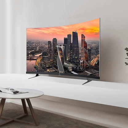 Universal TV Standfuß Höhenverstellbar für 27-85 Zoll Flach Curved TV bis 50KG