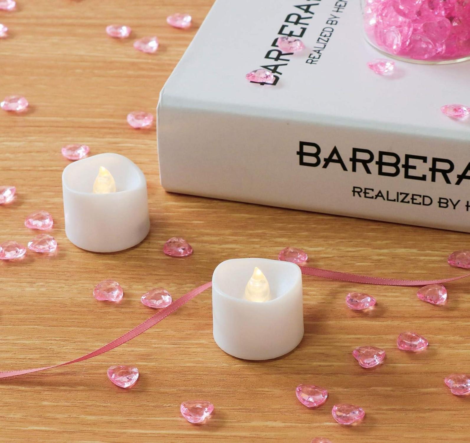 500 Stück Rosa Diamanten Herzen 12mm Streudeko Hochzeit Valentinstag
