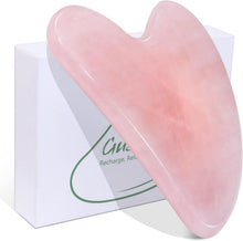 Gua Sha Gesichts-Tool aus Rosenquarz Weihnachtsgeschenke