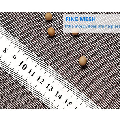 Fliegengitter Magnet Tür Insektenschutz Balkontür Schwarz