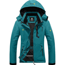 Damen Wasserdichte Skijacke Winddichte Winterjacke mit