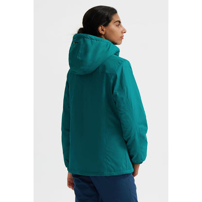 Damen Wasserdichte Skijacke Winddichte Winterjacke mit