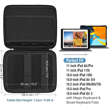 11 Zoll iPad Pro M4 2024 Hülle Schutzhülle Tablet Tasche Moosgrün Zubehör