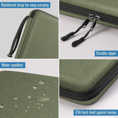 11 Zoll iPad Pro M4 2024 Hülle Schutzhülle Tablet Tasche Moosgrün Zubehör