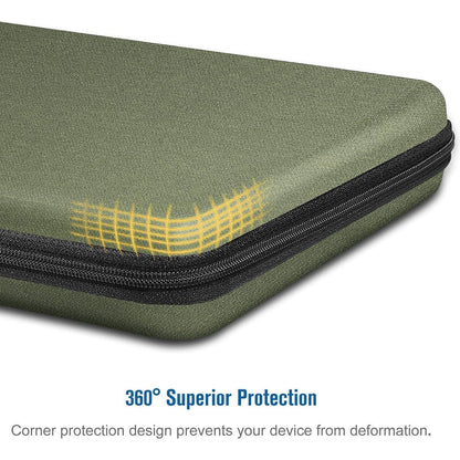 11 Zoll iPad Pro M4 2024 Hülle Schutzhülle Tablet Tasche Moosgrün Zubehör