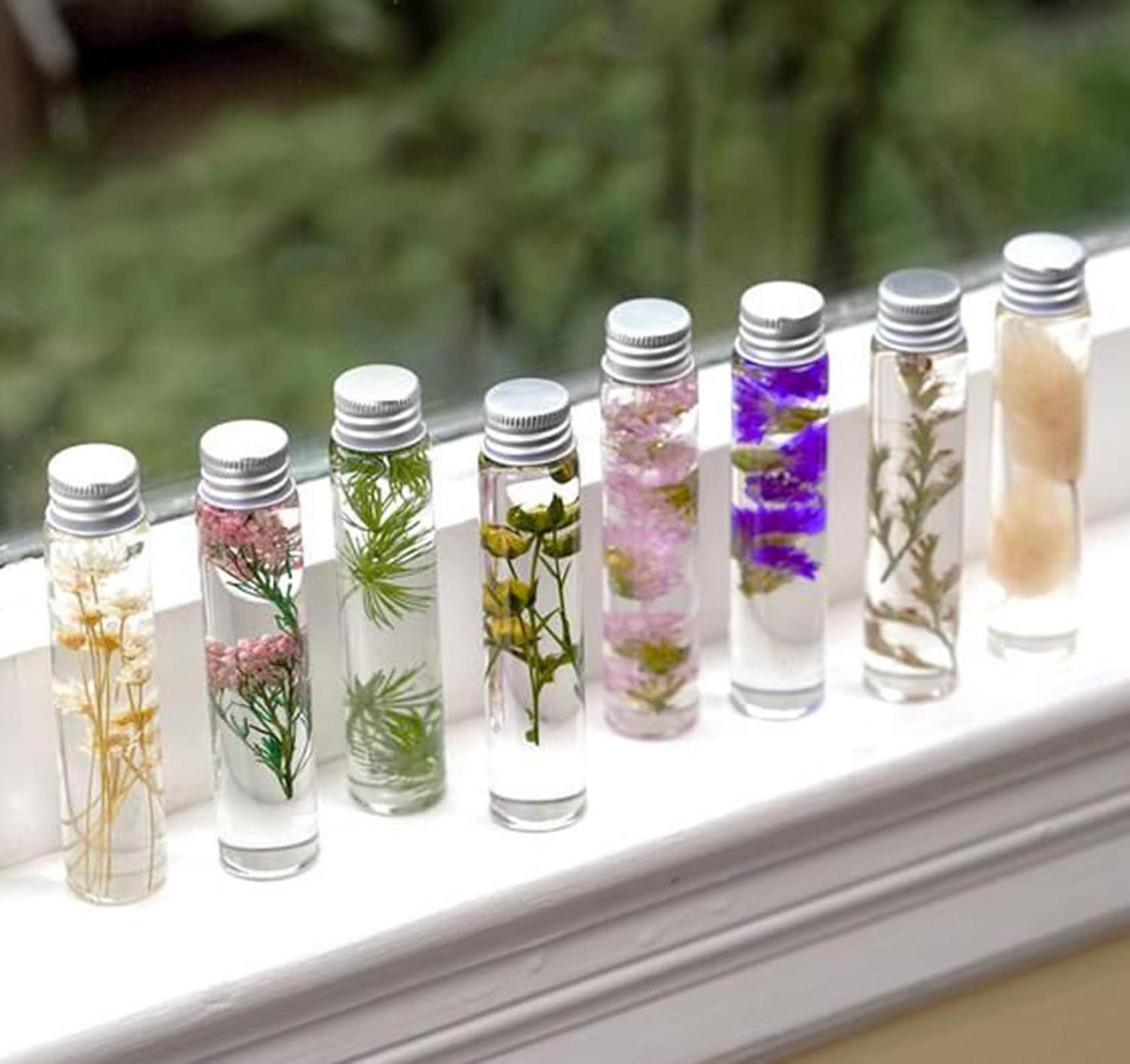30x Kunststoff Reagenzgläser 110ml klar Schraubverschluss Transparent