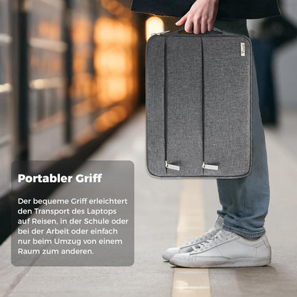 Voova Laptop Hülle 15-16 Zoll Wasserdicht Laptoptasche
