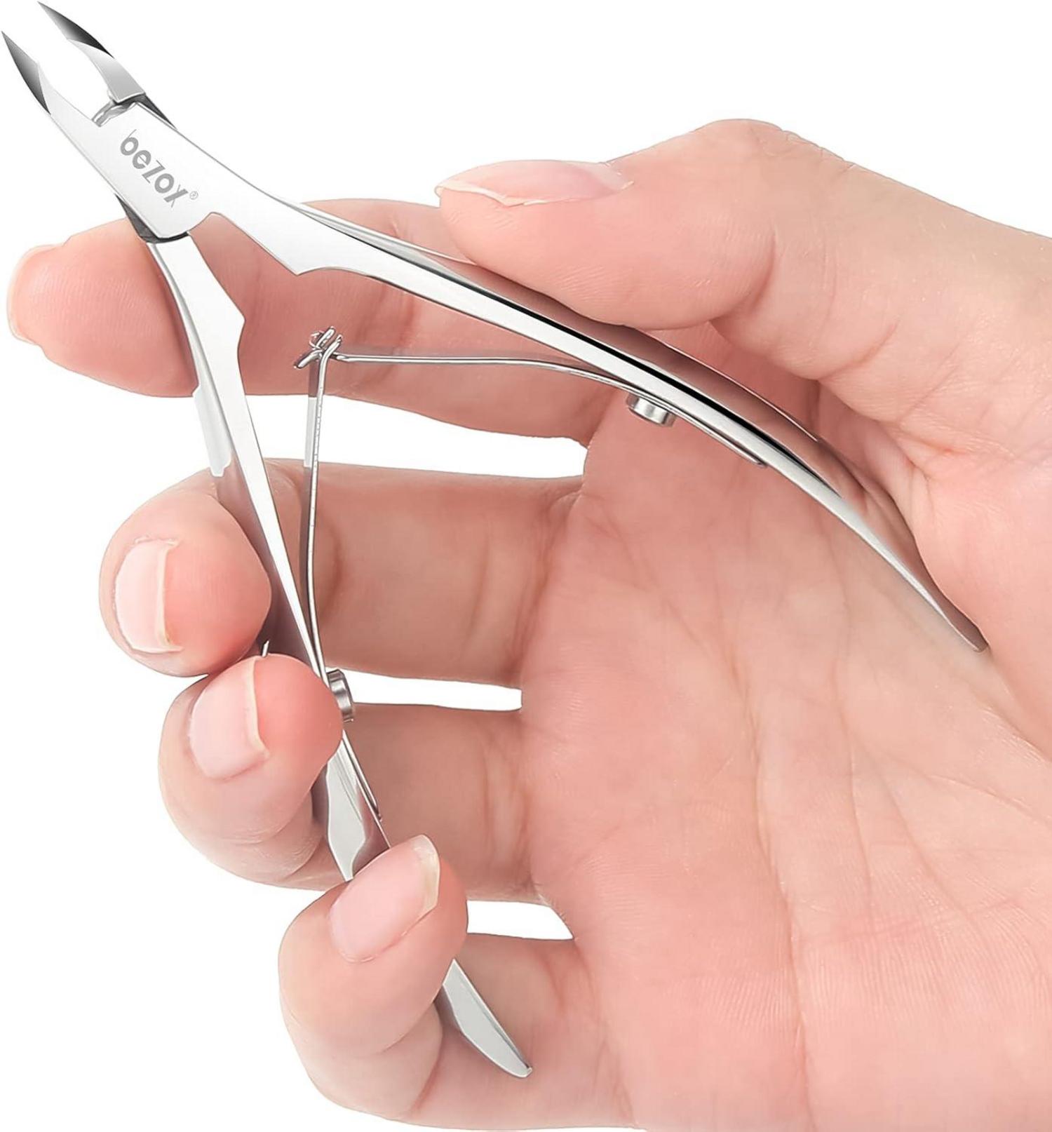 Nagelhautzange mit ultrakleiner 4-mm-Klaue aus Edelstahl