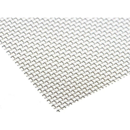 Edelstahl Drahtgitter 4 Stück 30x20cm 1mm Lochung