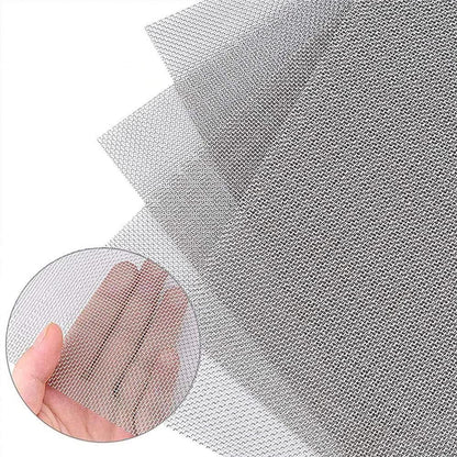 Edelstahl Drahtgitter 4 Stück 30x20cm 1mm Lochung