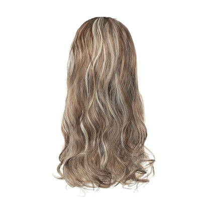 Welliges Haarverlängerung 8 Tressen Goldbraun & Blond