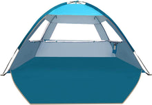 Strandmuschel mit UV-Schutz 50+ für 3-4 Personen