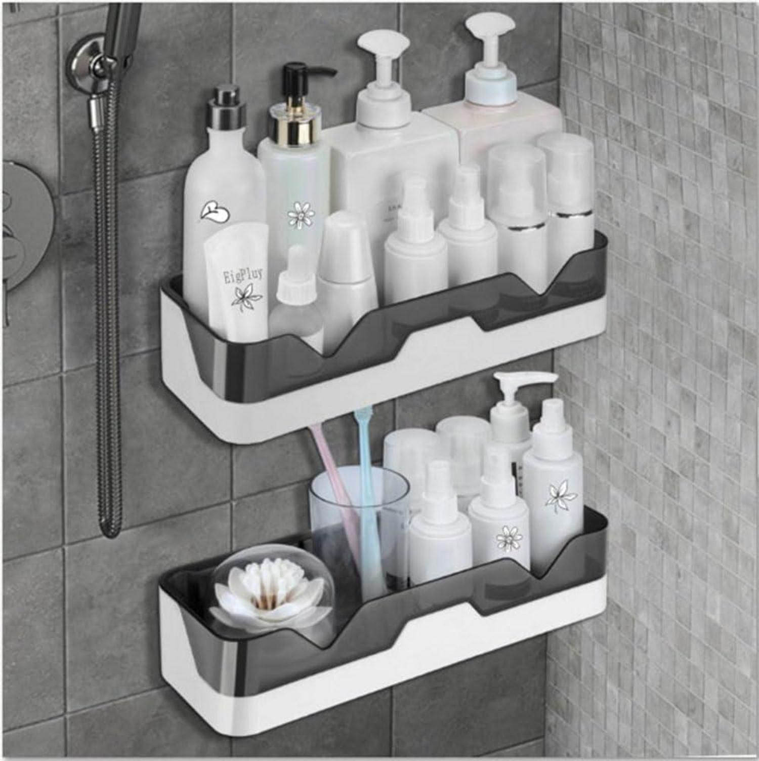 EigPluy Badezimmer Regal Wandmontage Duschablage Feuchtigkeitsbeständig