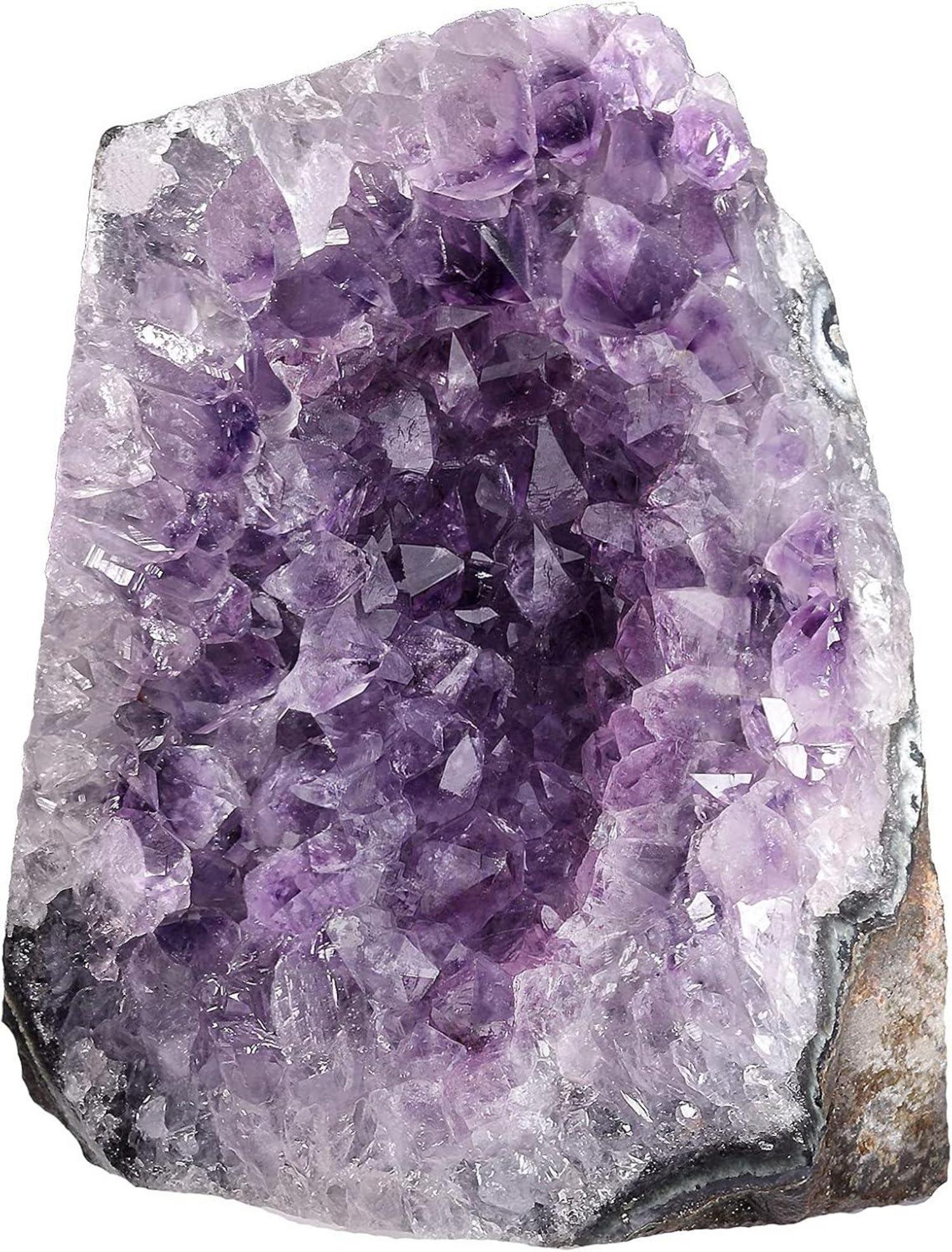 Natürlicher Amethyst Kristall Druse Groß Dekoration 700g-800g