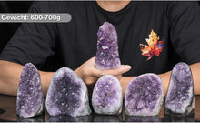 Amethyst Druse Kristall Stein Cluster Dekoration 700g