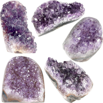 Natürlicher Amethyst Cluster Stein Kristall Deko 800-900g