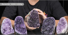 Nupuyai Amethyst Cluster Groß Kristall Dekoration Stein