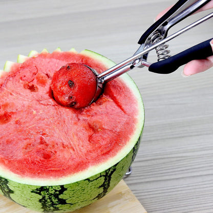 Eisportionierer Edelstahl Auslöser 3er Set eiskugelportionierer 3/4/5cm