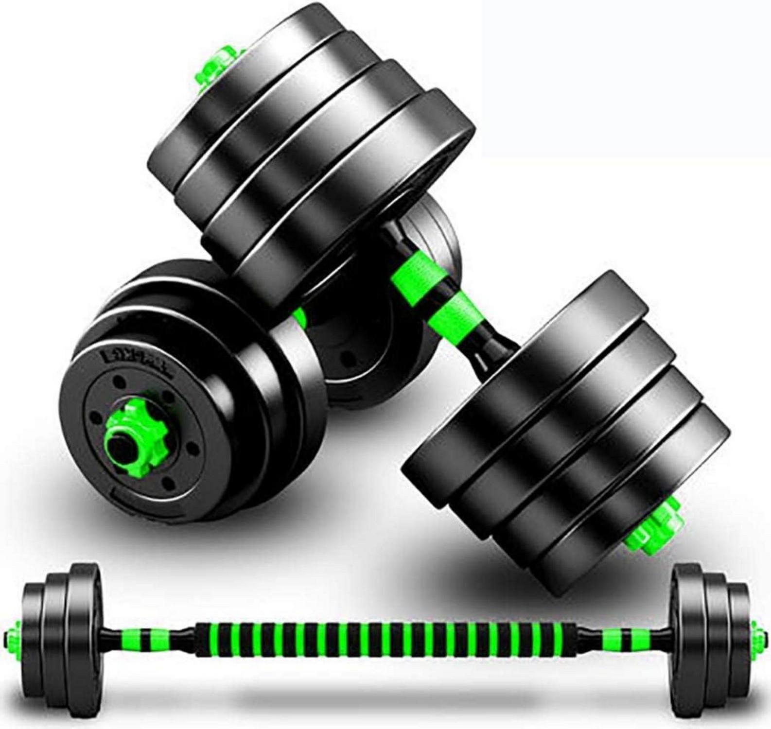 Verstellbare Kurzhanteln Set 15kg Kunststoff Dumbbells
