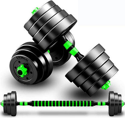 Verstellbare Kurzhanteln Set 15kg Kunststoff Dumbbells